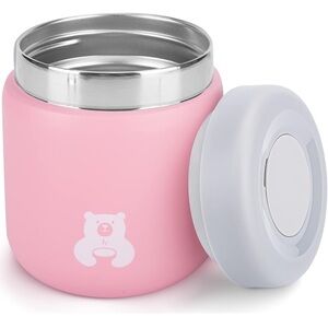 Charcy 17oz Kids Stainless Steel Insulated Food Jar, Set for 8h Hot and 6h Cold